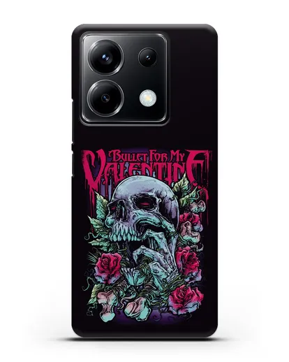 Чехол с картинкой Bullet for my Valentine силиконовый для Xiaomi Poco X6