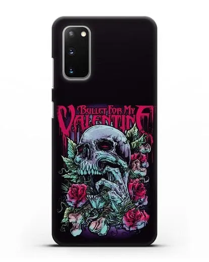 Чехол с картинкой Bullet for my Valentine силиконовый для Samsung Galaxy S20 [SM-G980F]