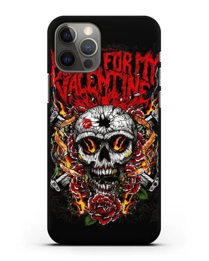 Чехол с иллюстрацией Bullet for my Valentine силиконовый для iPhone 12 Pro
