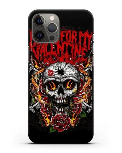 Чехол с иллюстрацией Bullet for my Valentine силиконовый для iPhone 12 Pro Max