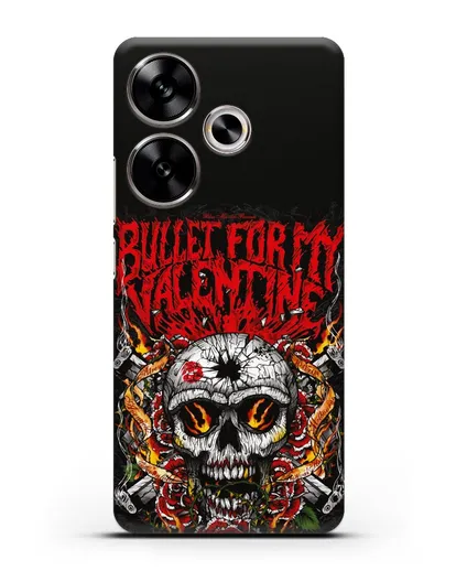 Чехол с иллюстрацией Bullet for my Valentine силиконовый для Xiaomi Poco F6