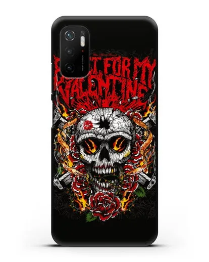 Чехол с иллюстрацией Bullet for my Valentine силиконовый для Xiaomi Poco M3 Pro