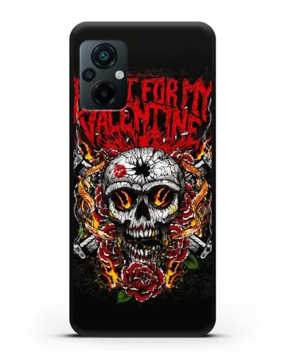 Чехол с иллюстрацией Bullet for my Valentine силиконовый для Xiaomi Poco M5