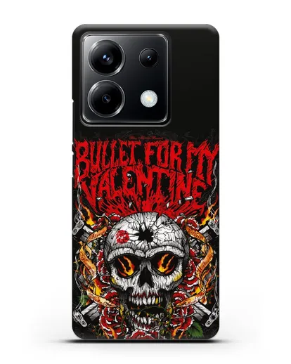 Чехол с иллюстрацией Bullet for my Valentine силиконовый для Xiaomi Poco X6