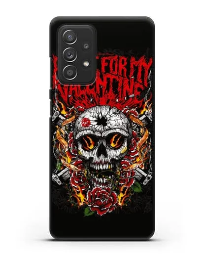 Чехол с иллюстрацией Bullet for my Valentine силиконовый для Samsung Galaxy A53