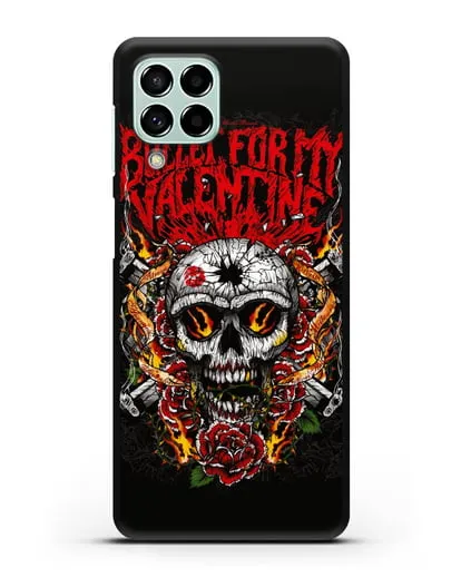 Чехол с иллюстрацией Bullet for my Valentine силиконовый для Samsung Galaxy M53 [SM-M536]