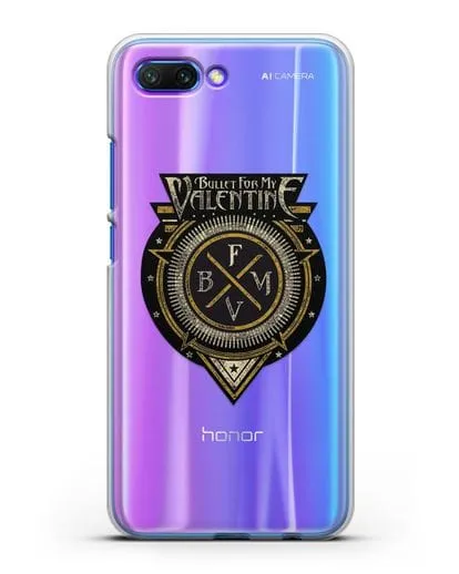 Чехол с логотипом Bullet for my Valentine силиконовый для Honor 10