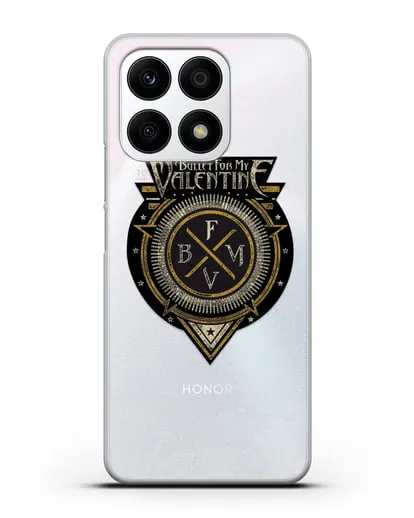 Чехол с логотипом Bullet for my Valentine силиконовый для Honor X8a