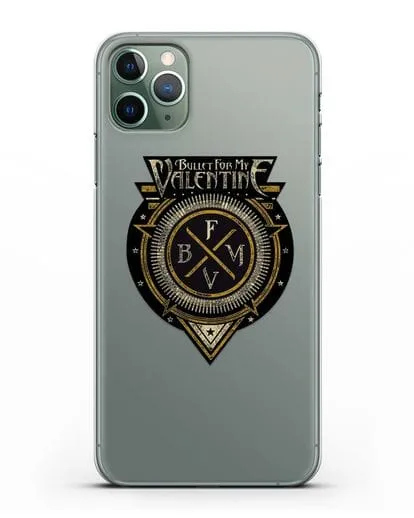 Чехол с логотипом Bullet for my Valentine силиконовый для iPhone 11 Pro Max