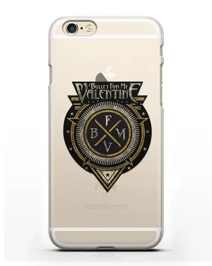Чехол с логотипом Bullet for my Valentine силиконовый для iPhone 6s