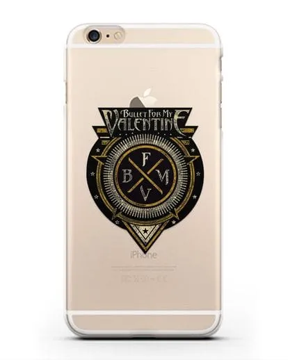 Чехол с логотипом Bullet for my Valentine силиконовый для iPhone 6 Plus