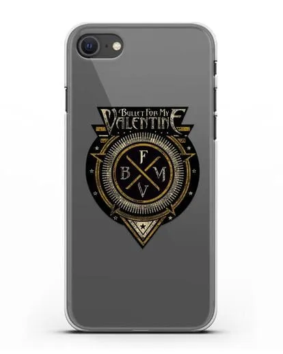 Чехол с логотипом Bullet for my Valentine силиконовый для iPhone SE 2020