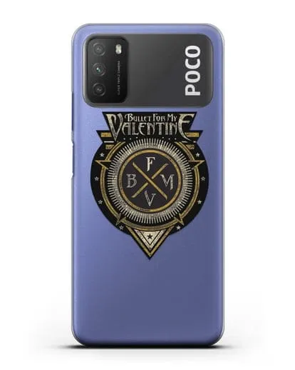 Чехол с логотипом Bullet for my Valentine силиконовый для Xiaomi Poco M3