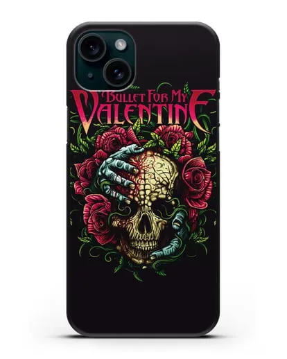 Чехол Bullet for my Valentine силиконовый для iPhone 15 Plus
