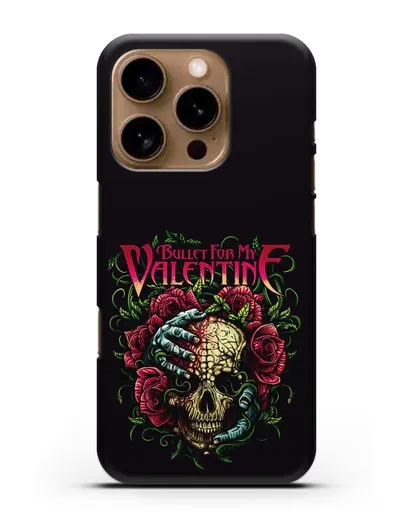 Чехол Bullet for my Valentine силиконовый для iPhone 16 Pro