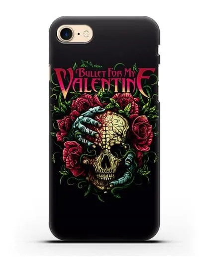 Чехол Bullet for my Valentine силиконовый для iPhone 8