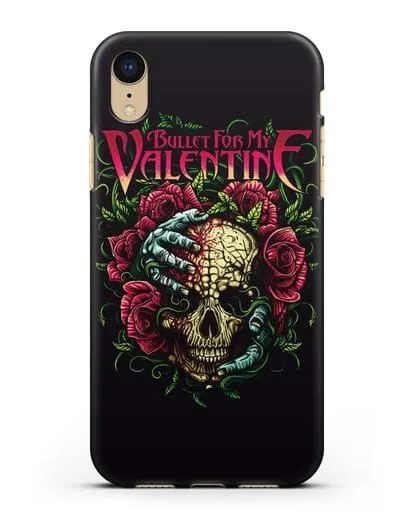 Чехол Bullet for my Valentine силиконовый для iPhone XR