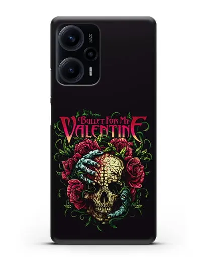 Чехол Bullet for my Valentine силиконовый для Xiaomi Poco F5