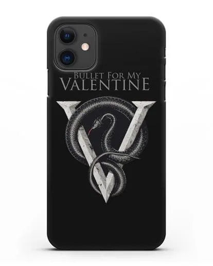 Чехол с символикой Bullet for my Valentine силиконовый для iPhone 11