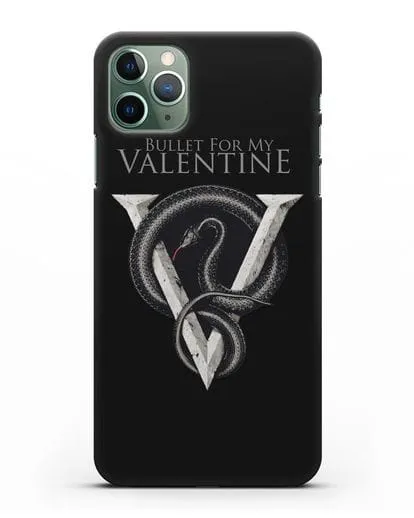 Чехол с символикой Bullet for my Valentine силиконовый для iPhone 11 Pro Max