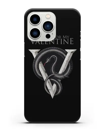Чехол с символикой Bullet for my Valentine силиконовый для iPhone 13 Pro