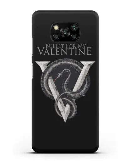 Чехол с символикой Bullet for my Valentine силиконовый для Xiaomi Poco X3