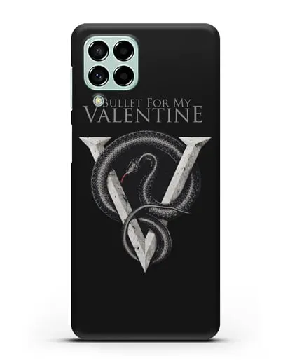 Чехол с символикой Bullet for my Valentine силиконовый для Samsung Galaxy M53 [SM-M536]
