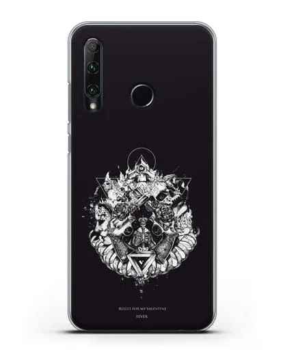 Чехол Bullet for my Valentine с постером альбома Fever силиконовый для Honor 20e
