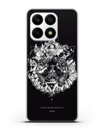 Чехол Bullet for my Valentine с постером альбома Fever силиконовый для Honor X8a