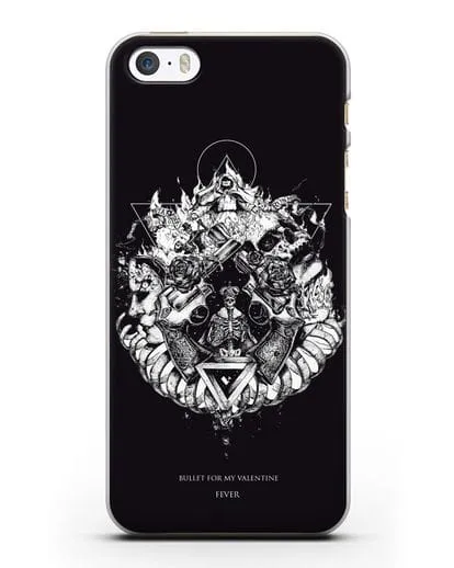 Чехол Bullet for my Valentine с постером альбома Fever силиконовый для iPhone 5/5s/SE