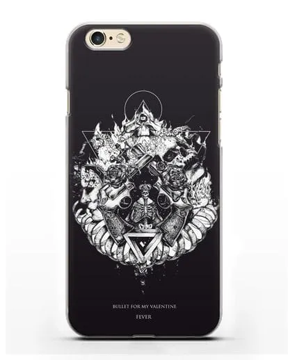 Чехол Bullet for my Valentine с постером альбома Fever силиконовый для iPhone 6