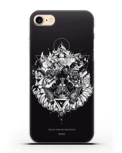 Чехол Bullet for my Valentine с постером альбома Fever силиконовый для iPhone 8