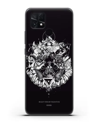 Чехол Bullet for my Valentine с постером альбома Fever силиконовый для Xiaomi Poco C40
