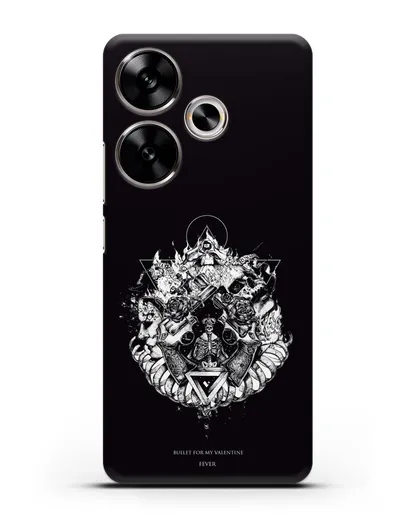 Чехол Bullet for my Valentine с постером альбома Fever силиконовый для Xiaomi Poco F6