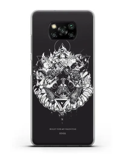 Чехол Bullet for my Valentine с постером альбома Fever силиконовый для Xiaomi Poco X3