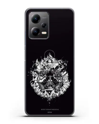 Чехол Bullet for my Valentine с постером альбома Fever силиконовый для Xiaomi Poco X5