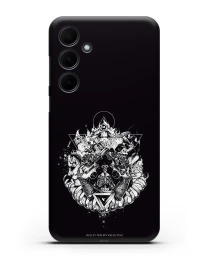 Чехол Bullet for my Valentine с постером альбома Fever силиконовый для Samsung Galaxy A55 [SM-A556]