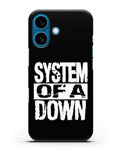 Чехол System of a Down силиконовый для iPhone 16