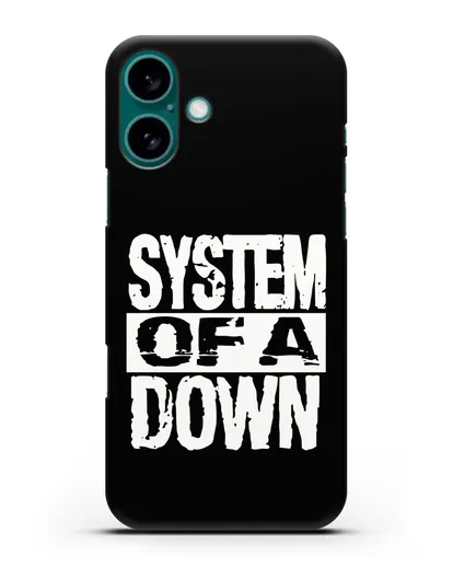 Чехол System of a Down силиконовый для iPhone 16 Plus