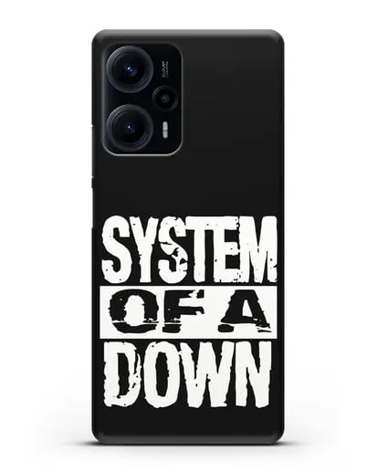 Чехол System of a Down силиконовый для Xiaomi Poco F5