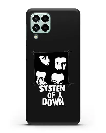 Чехол с фотографией лиц участников группы System of a Down силиконовый для Samsung Galaxy M53 [SM-M536]