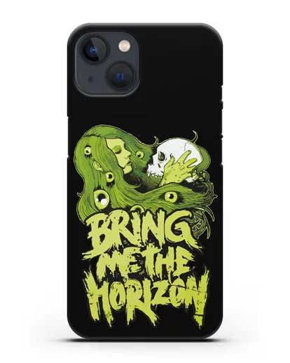 Чехол с иллюстрацией Bring Me The Horizon силиконовый для iPhone 13