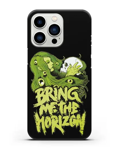 Чехол с иллюстрацией Bring Me The Horizon силиконовый для iPhone 13 Pro