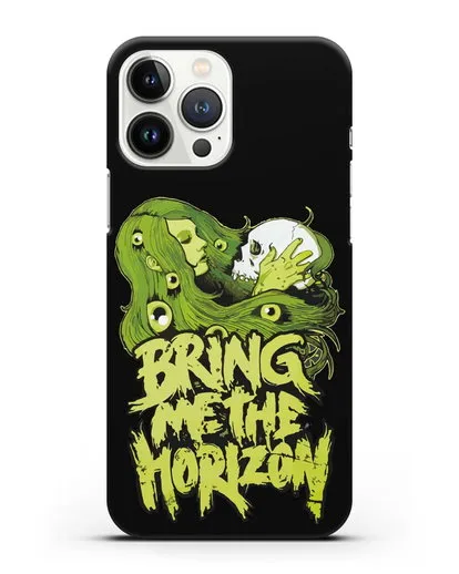 Чехол с иллюстрацией Bring Me The Horizon силиконовый для iPhone 13 Pro Max