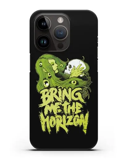 Чехол с иллюстрацией Bring Me The Horizon силиконовый для iPhone 14 Pro