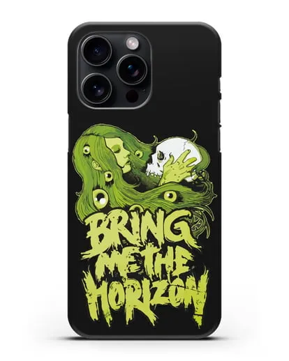 Чехол с иллюстрацией Bring Me The Horizon силиконовый для iPhone 15 Pro Max