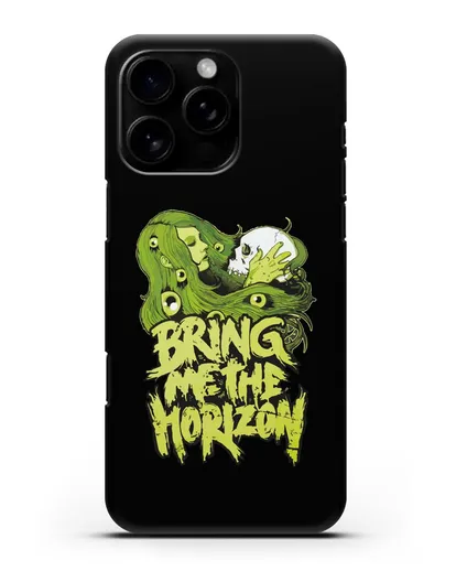 Чехол с иллюстрацией Bring Me The Horizon силиконовый для iPhone 16 Pro Max
