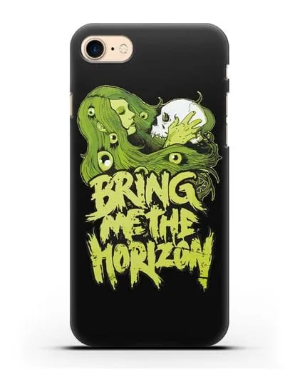Чехол с иллюстрацией Bring Me The Horizon силиконовый для iPhone 8