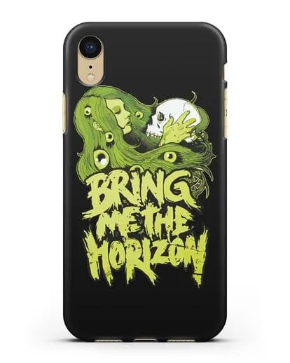 Чехол с иллюстрацией Bring Me The Horizon силиконовый для iPhone XR