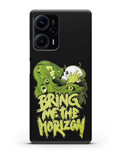 Чехол с иллюстрацией Bring Me The Horizon силиконовый для Xiaomi Poco F5